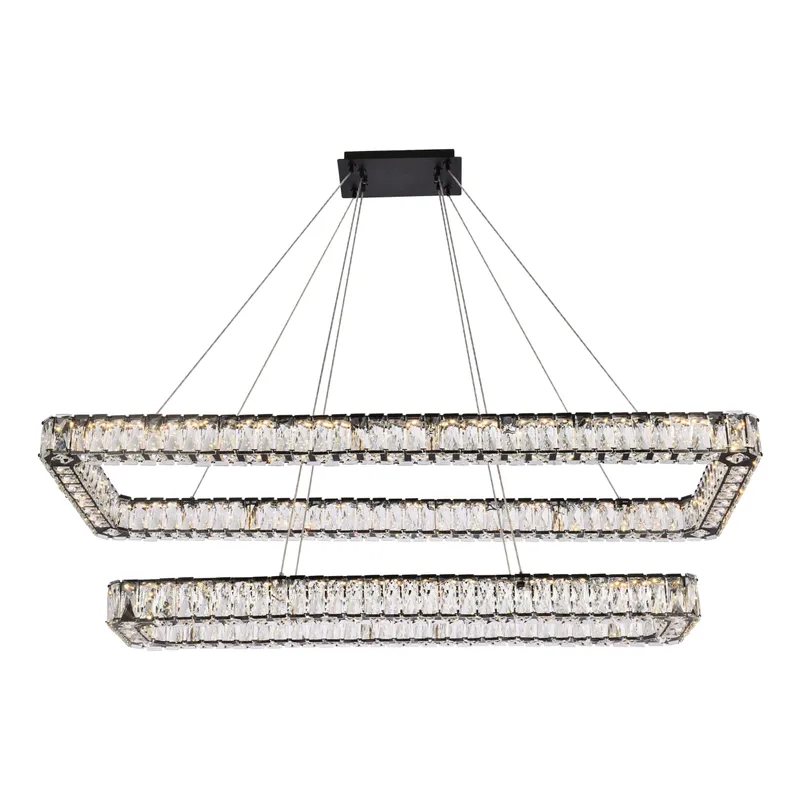 3504G50L2BK — Elegant Lighting LED Pendant Lights  