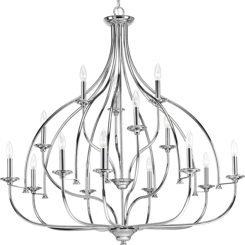 Tinsley Collection Fifteen-Light Chandelier — Progress Lighting LED Landscape Lights  
