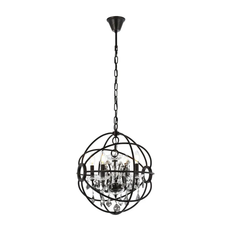 1130D17DB-SS/RC — Elegant Lighting LED Pendant Lights  