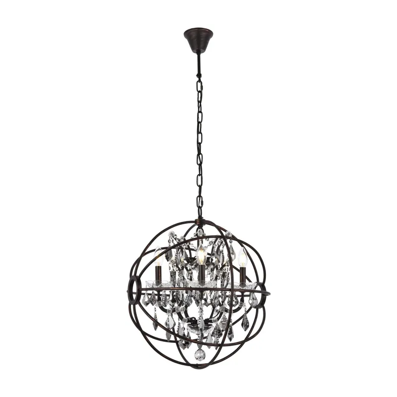 1130D20DB-SS/RC — Elegant Lighting LED Pendant Lights  