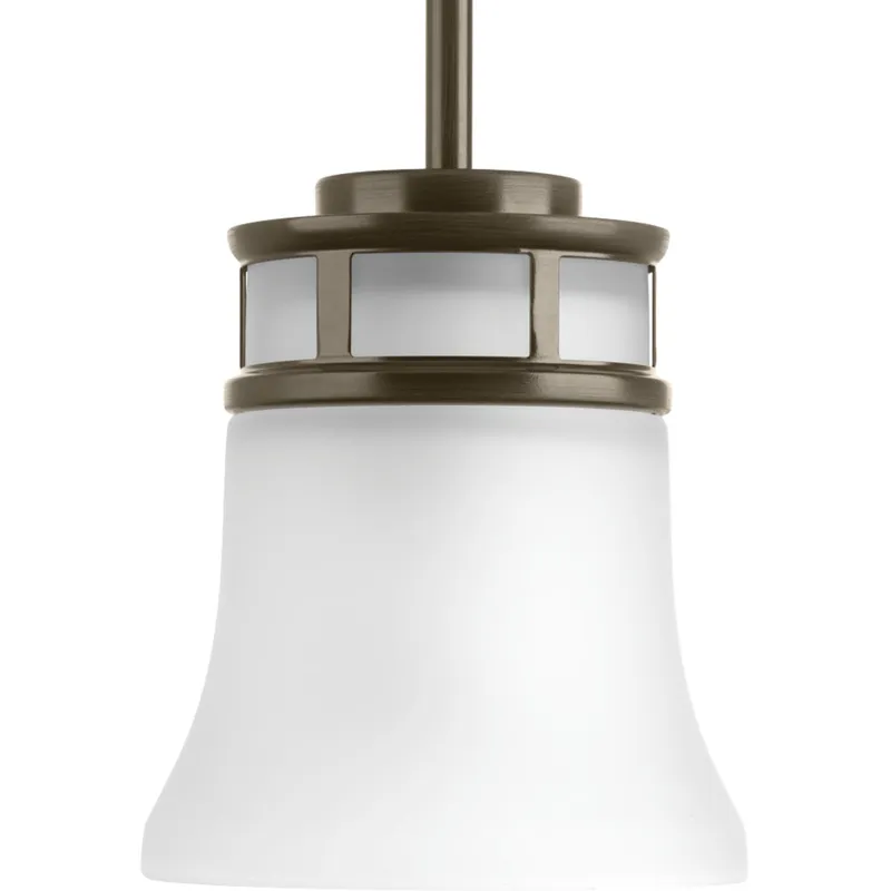 Cascadia Collection One-Light Etched Glass Mini-Pendant Light — Progress Lighting LED Landscape Lights  