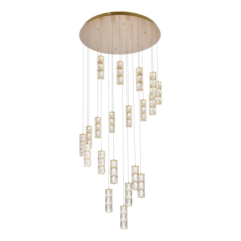 3500D38G — Elegant Lighting LED Pendant Lights 150.0W 3000K