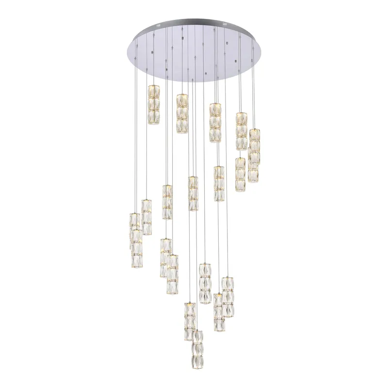 3500D38C — Elegant Lighting LED Pendant Lights 150.0W 3000K