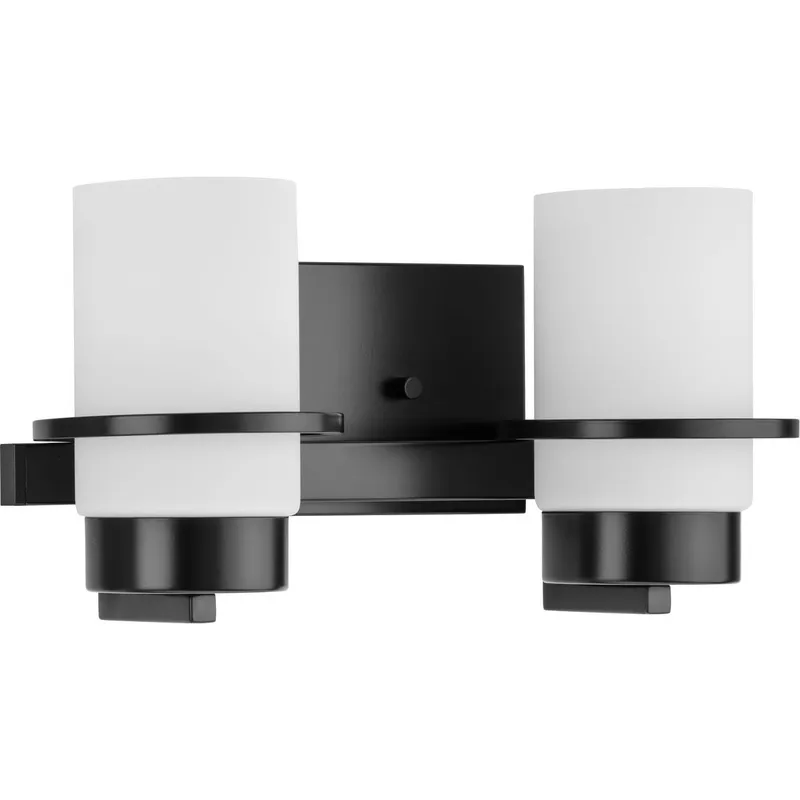 Reiss Collection Two-Light Vanity Light — Progress Lighting LED Wall Lights  
