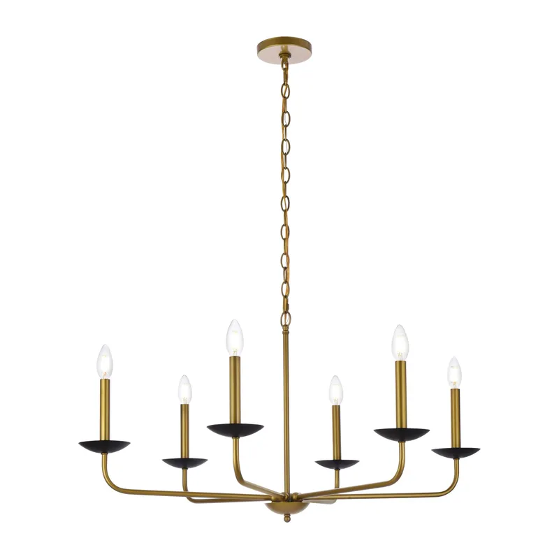 LD812D36BRK — Elegant Lighting LED Pendant Lights 240.0W 