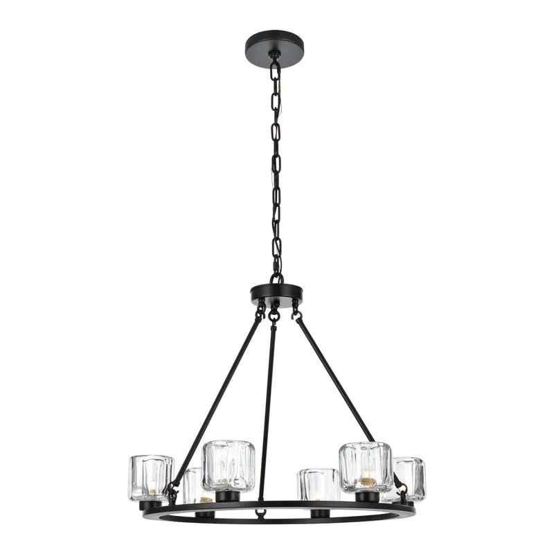 5100D26BK — Elegant Lighting LED Pendant Lights 150.0W 