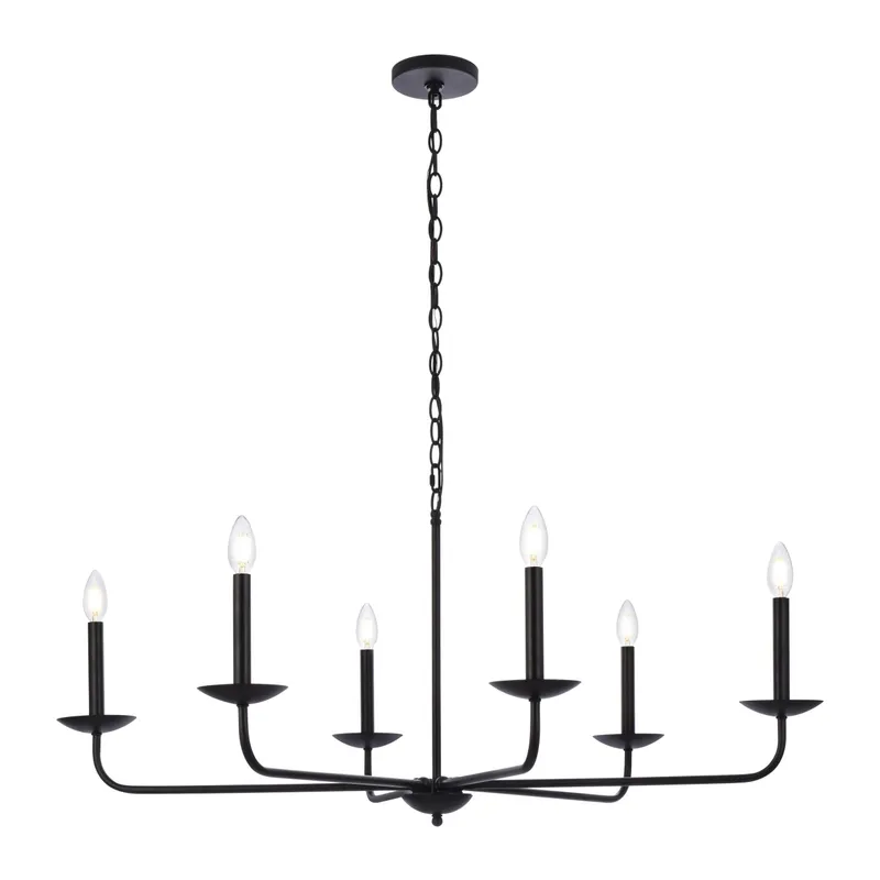 LD812D42BK — Elegant Lighting LED Pendant Lights 240.0W 