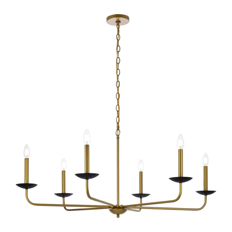 LD812D42BRK — Elegant Lighting LED Pendant Lights 240.0W 