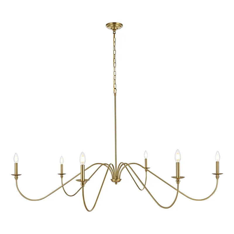 LD5056D60SG — Elegant Lighting LED Pendant Lights 240.0W 