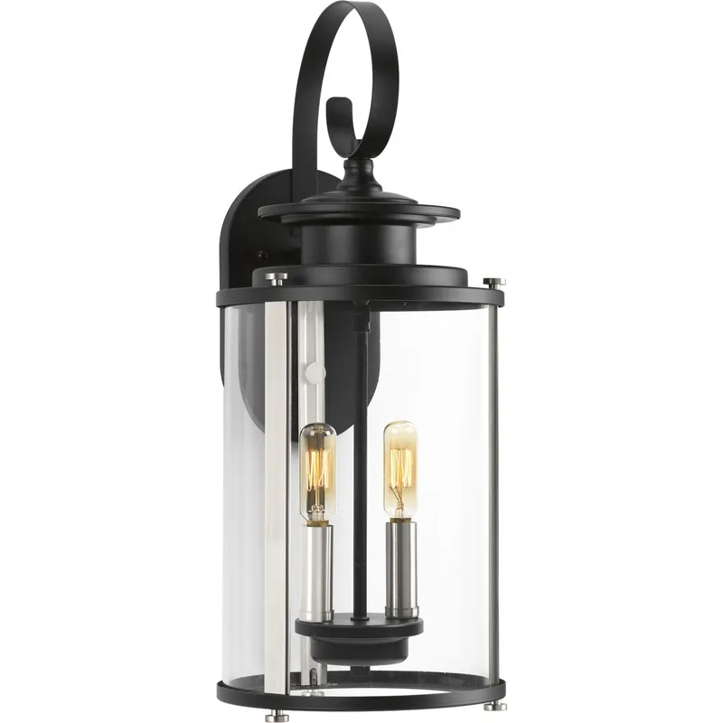 Squire Collection Two-Light Medium Wall Lantern — Progress Lighting LED Wall Lights  