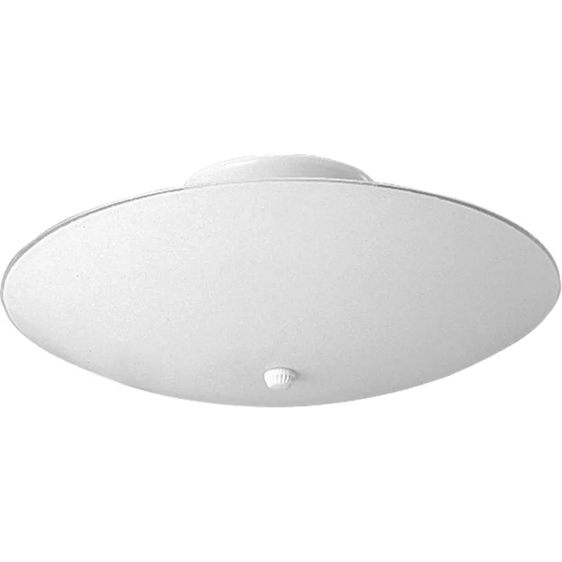 12" Round Glass Two-Light Close-to-Ceiling — Progress Lighting LED Post Top Lights  