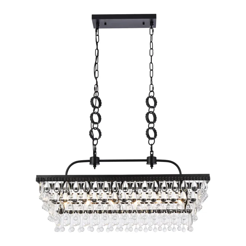 1219G32BK — Elegant Lighting LED Pendant Lights  