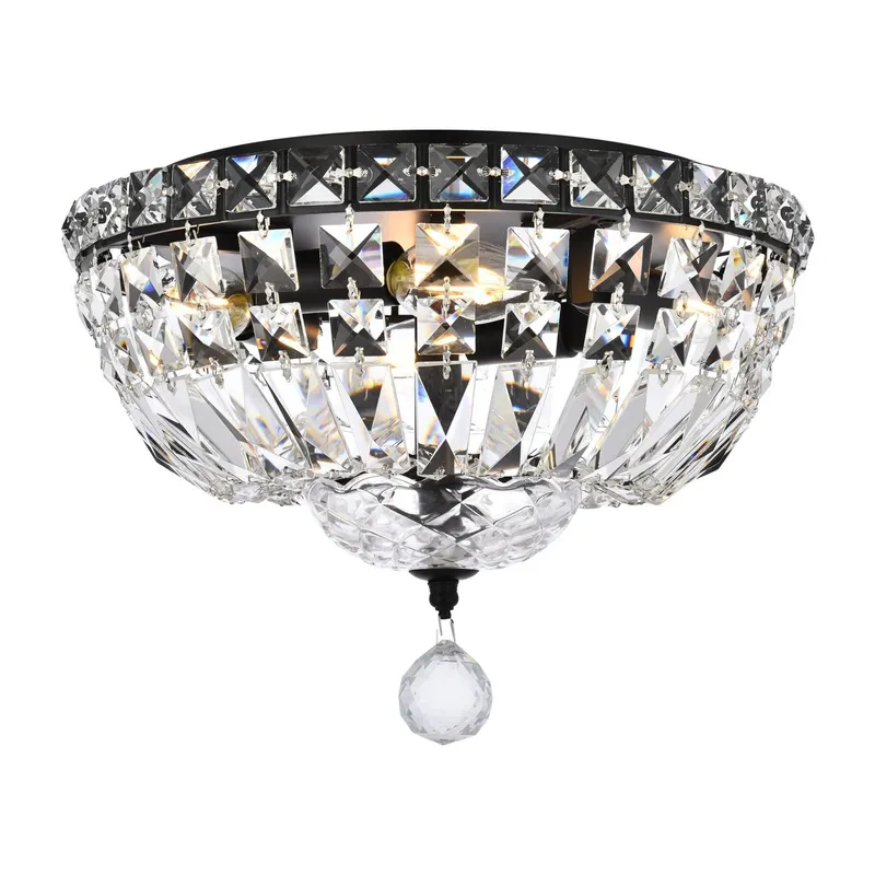 V2528F12BK/RC — Elegant Lighting LED Ceiling Lights 160.0W 