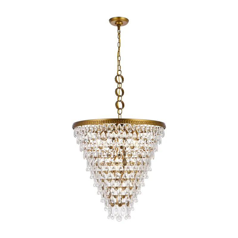 1219D24BR/RC — Elegant Lighting LED Pendant Lights 40.0W 