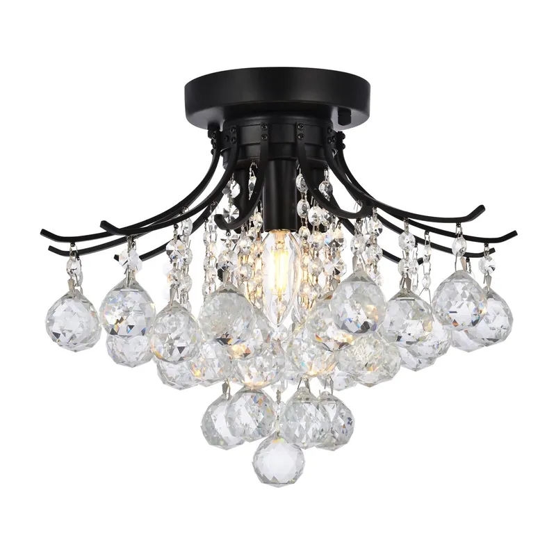 V8000F16BK/RC — Elegant Lighting LED Ceiling Lights 120.0W 