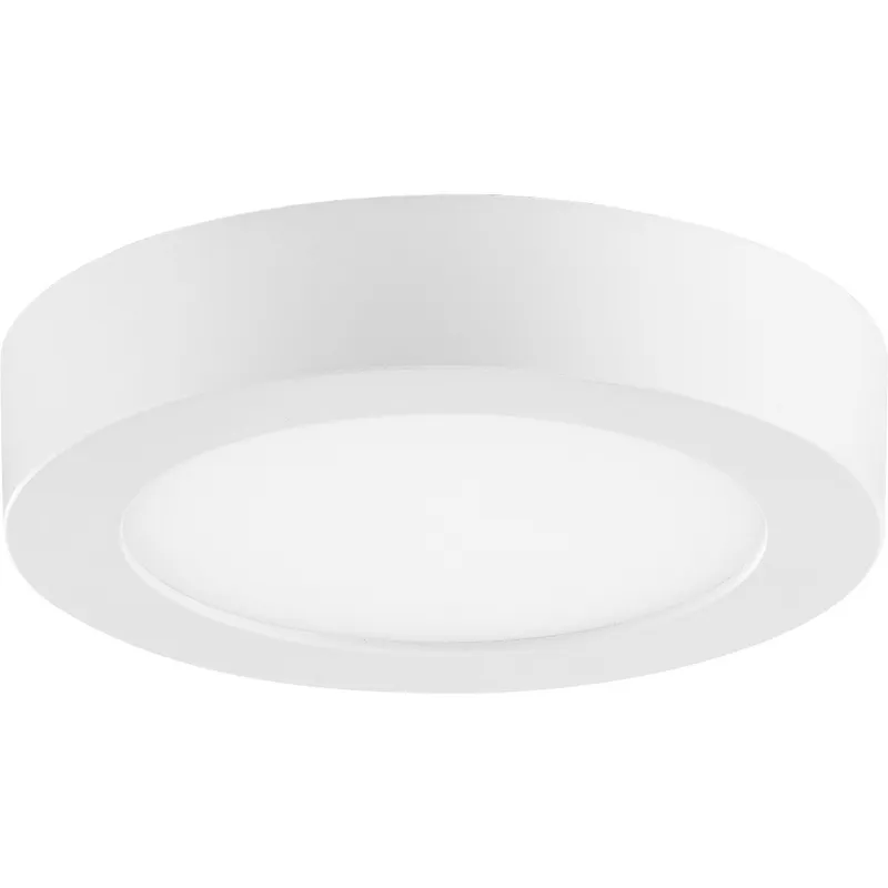 Everlume Collection 5" Edgelit Round Flush Mount — Progress Lighting LED Post Top Lights  