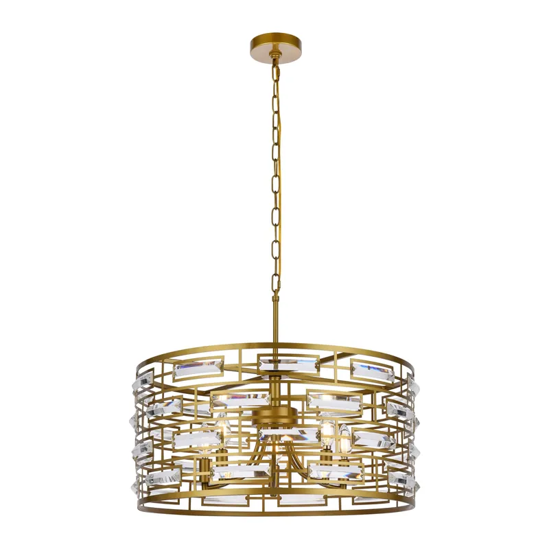 1108D24BR — Elegant Lighting LED Pendant Lights 200.0W 