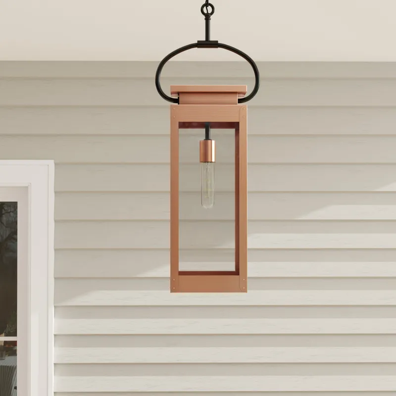 Union Square Collection One-light hanging lantern — Progress Lighting LED Landscape Lights  