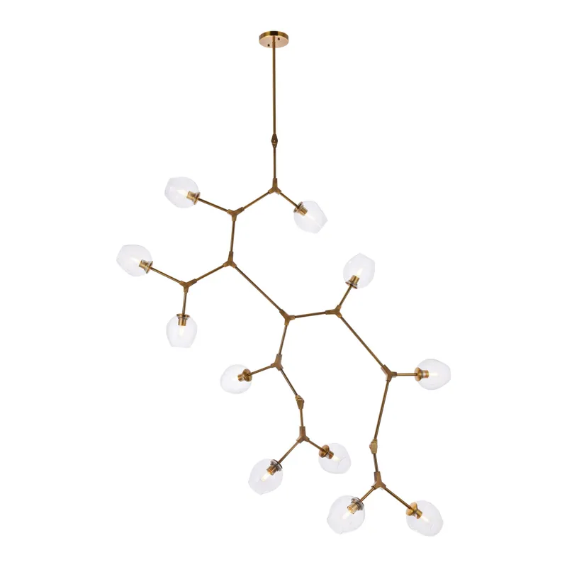 1712G73BR — Elegant Lighting LED Pendant Lights 660.0W 
