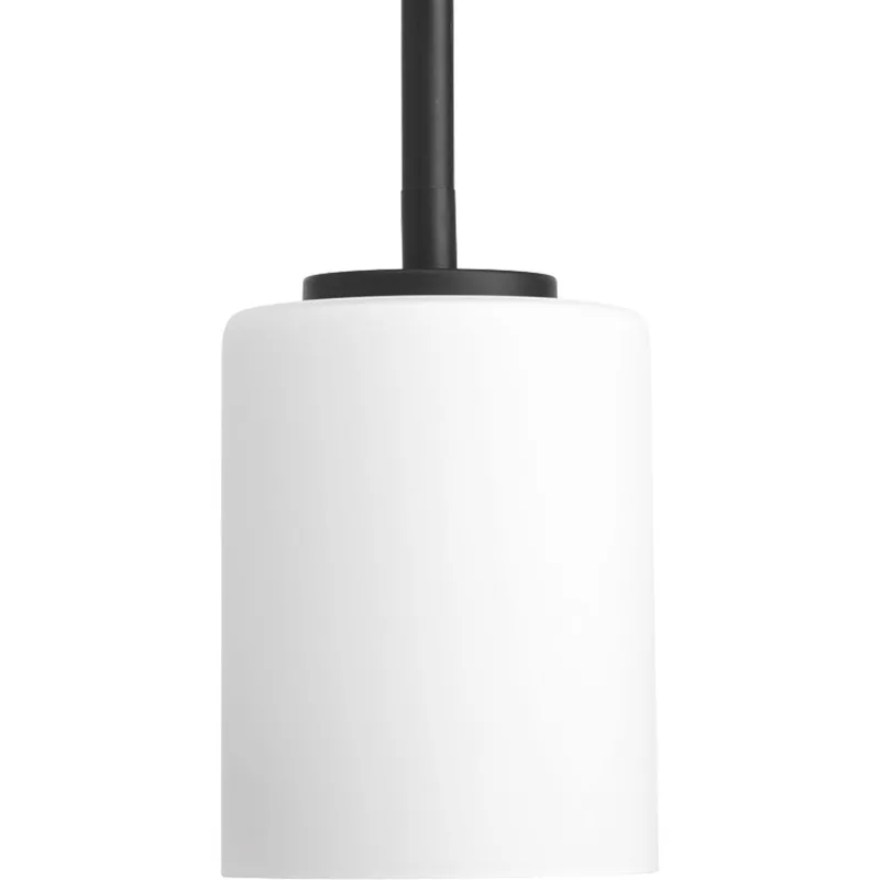 Replay Collection One-Light Etched White Glass Mini-Pendant Light — Progress Lighting LED Landscape Lights  