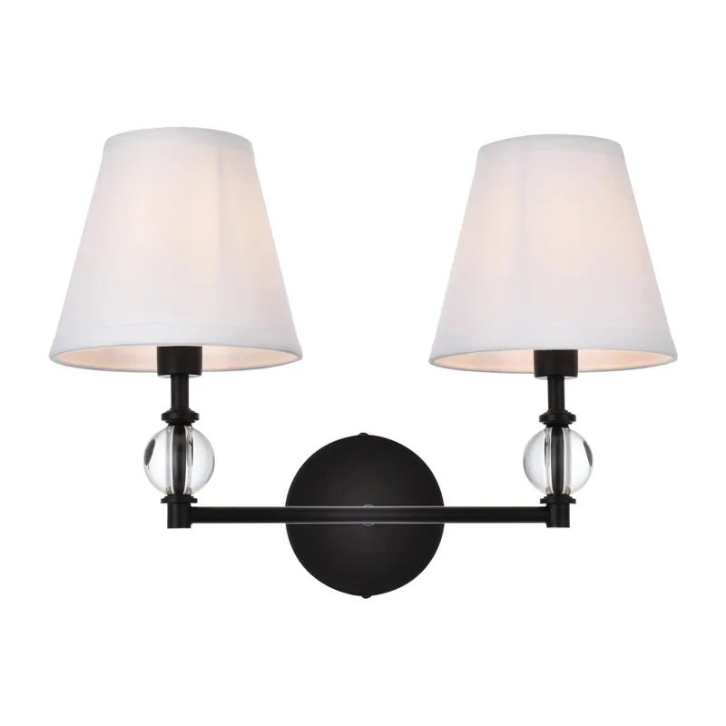 LD7022W15BK — Elegant Lighting LED Wall Lights 80.0W 