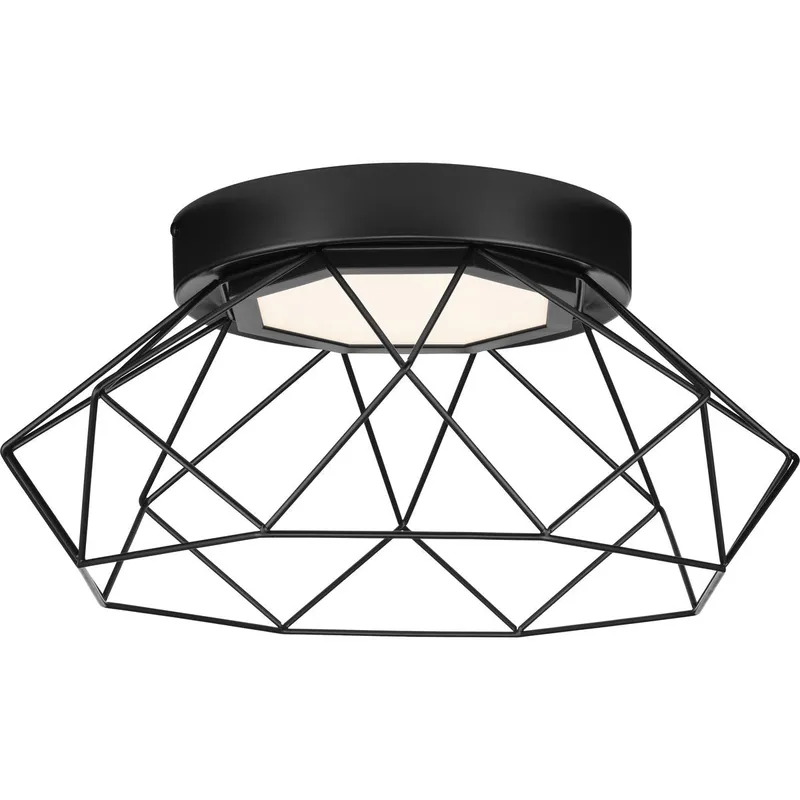 Geodesic LED Flush Mount Light — Progress Lighting LED Post Top Lights  