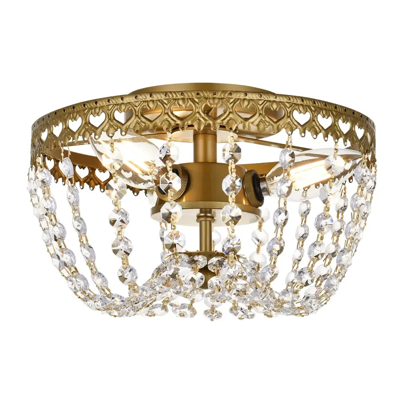 1112F10BR — Elegant Lighting LED Ceiling Lights 120.0W 