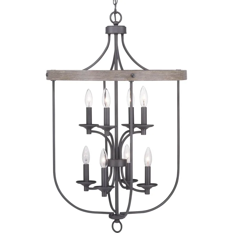 Gulliver Collection Eight-Light Foyer — Progress Lighting LED Landscape Lights  