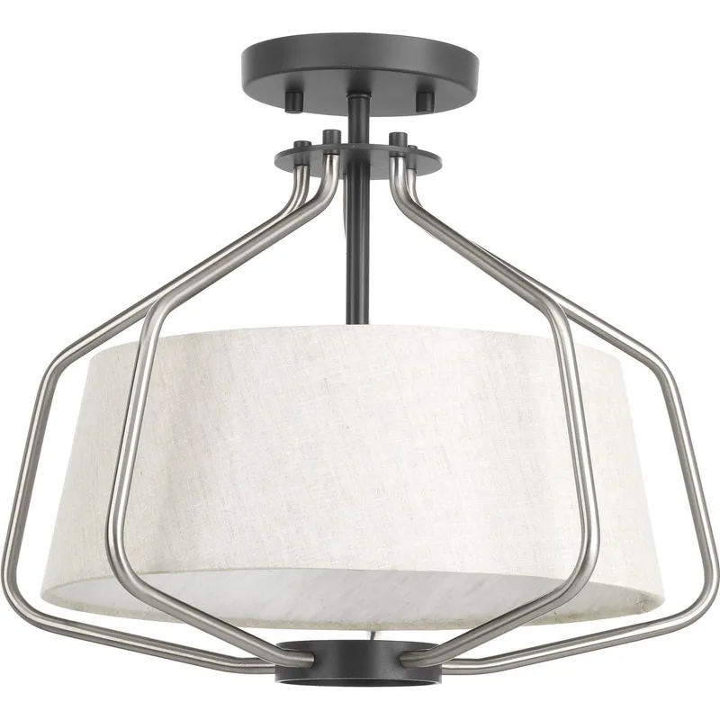 Hangar Collection 16" Semi-Flush/Convertible — Progress Lighting LED Post Top Lights  
