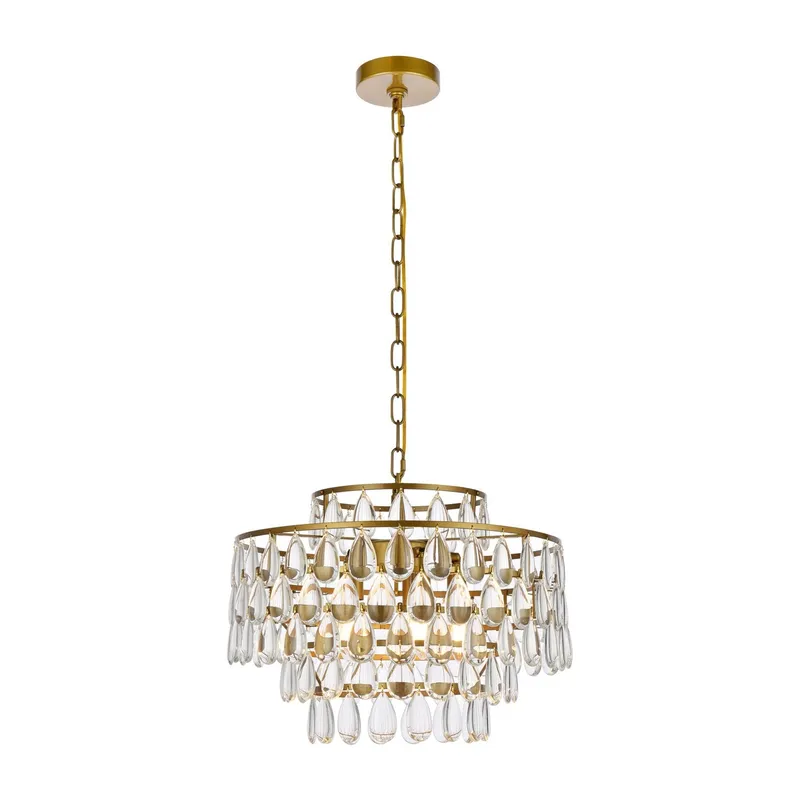 1102D18BR — Elegant Lighting LED Pendant Lights 200.0W 