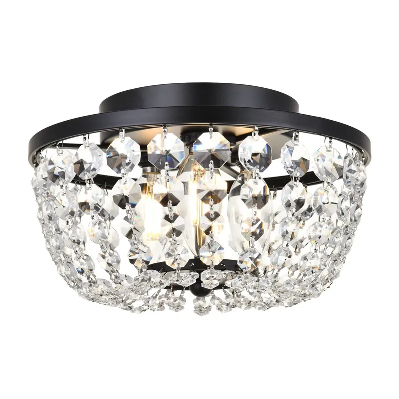 1109F10BK — Elegant Lighting LED Ceiling Lights 120.0W 