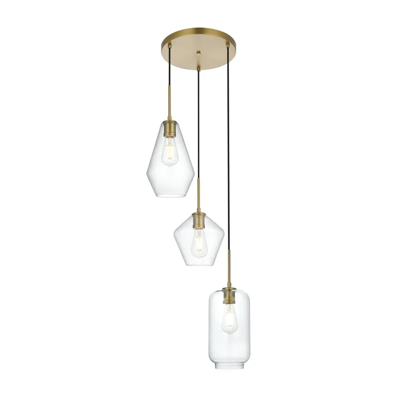 LD2268SG — Elegant Lighting LED Pendant Lights 120.0W 