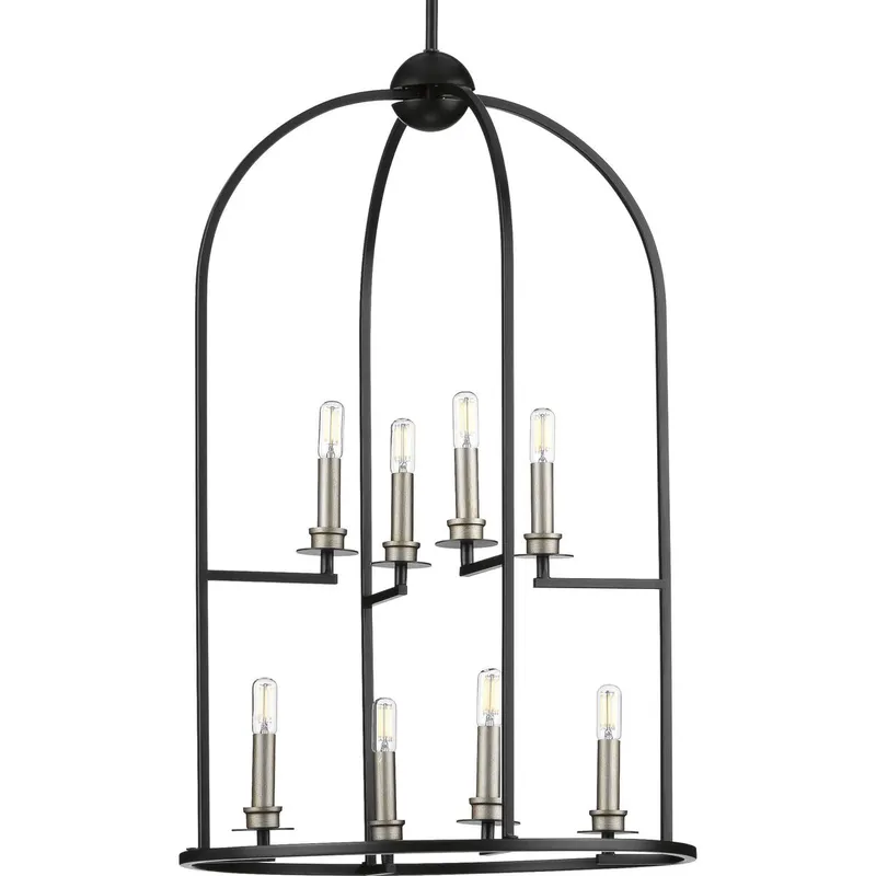 Seneca Collection Eight-Light Pendant Light — Progress Lighting LED Landscape Lights  