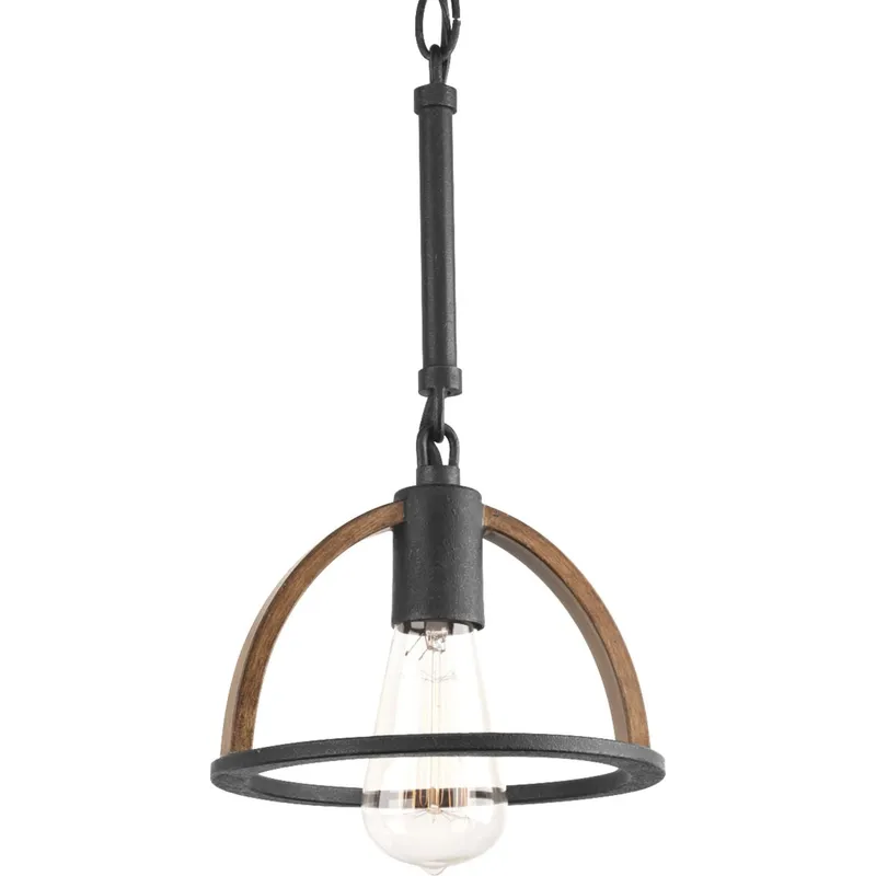 Trestle Collection One-Light Mini-Pendant Light — Progress Lighting LED Landscape Lights  