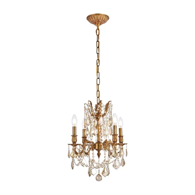 9204D17FG-GT/RC — Elegant Lighting LED Pendant Lights  