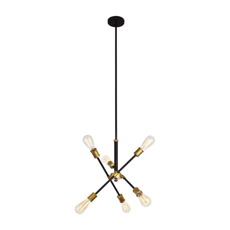 LD8015D18BK — Elegant Lighting LED Pendant Lights 360.0W 