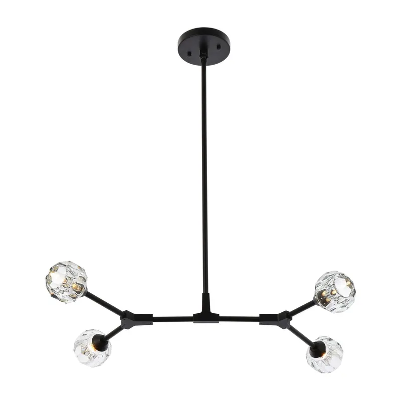 3508D30BK — Elegant Lighting LED Pendant Lights 9.0W 