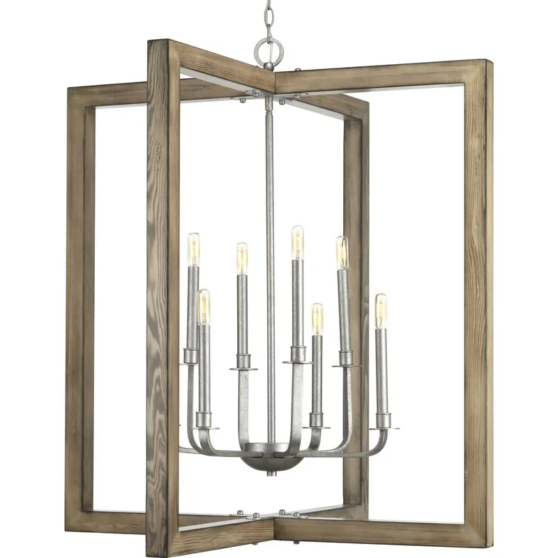 Turnbury Collection Eight-Light Chandelier Light — Progress Lighting LED Landscape Lights  