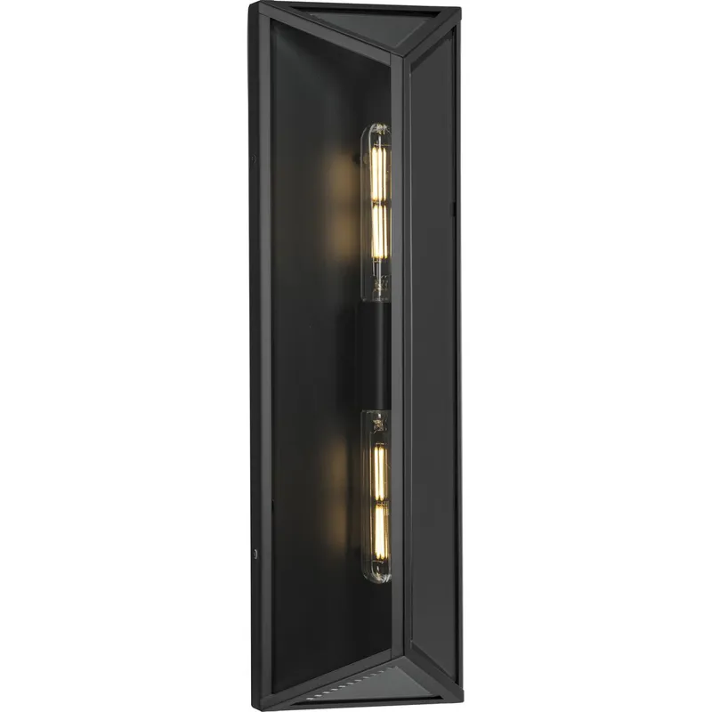 Bristol Collection Two-Light Large Outdoor Wall Lantern — Progress Lighting LED Wall Lights  
