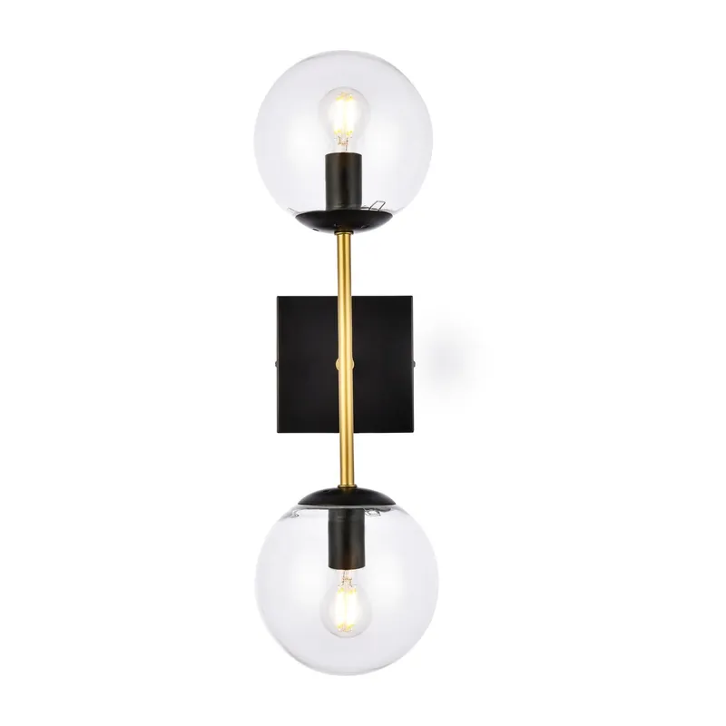 LD2357BKR — Elegant Lighting LED Wall Lights 80.0W 