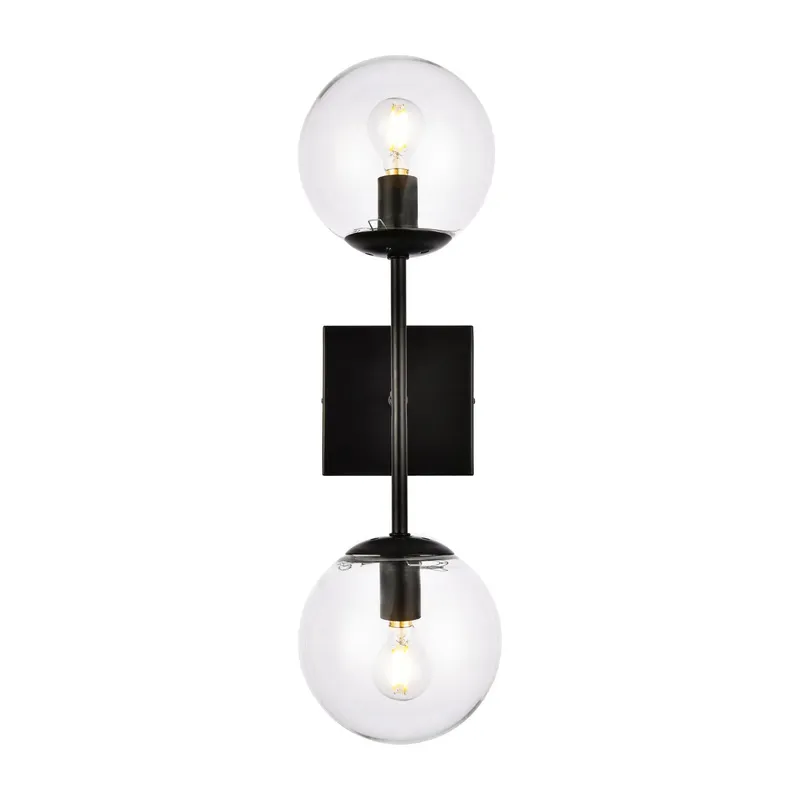 LD2357BK — Elegant Lighting LED Wall Lights 80.0W 