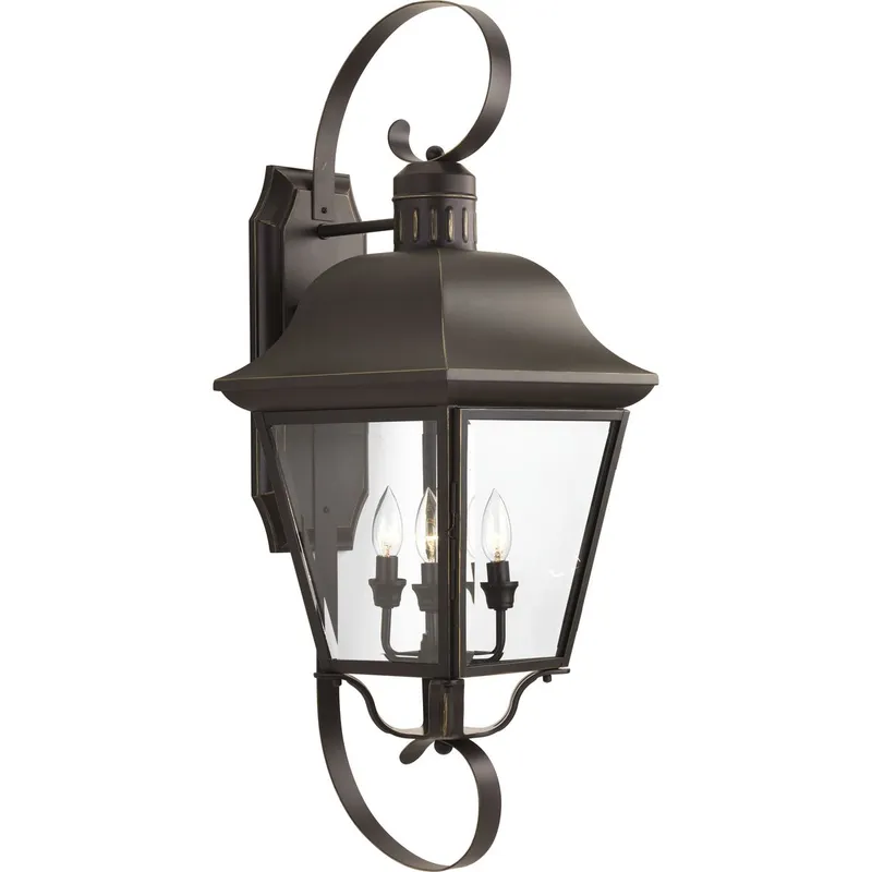 Andover Collection Four-Light Extra-Large Wall Lantern — Progress Lighting LED Wall Lights  