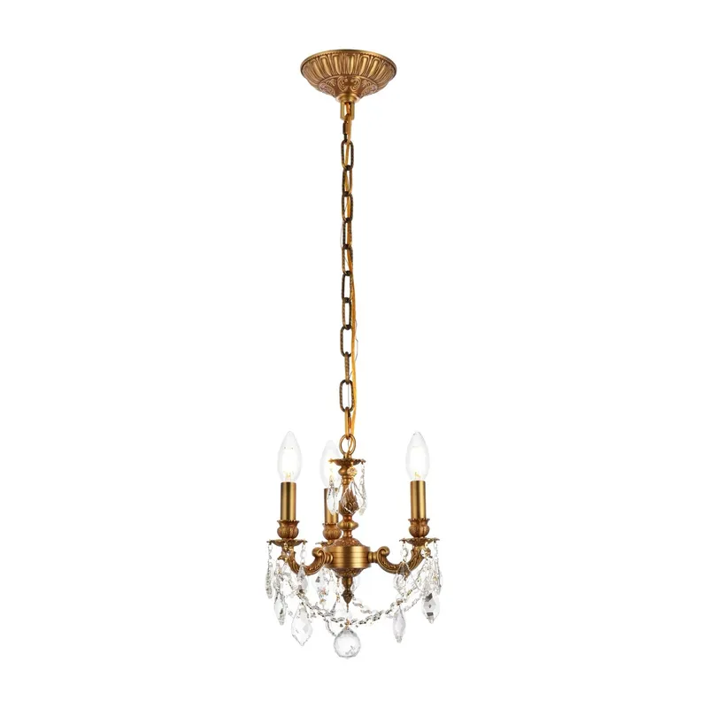 9103D10FG/RC — Elegant Lighting LED Pendant Lights  