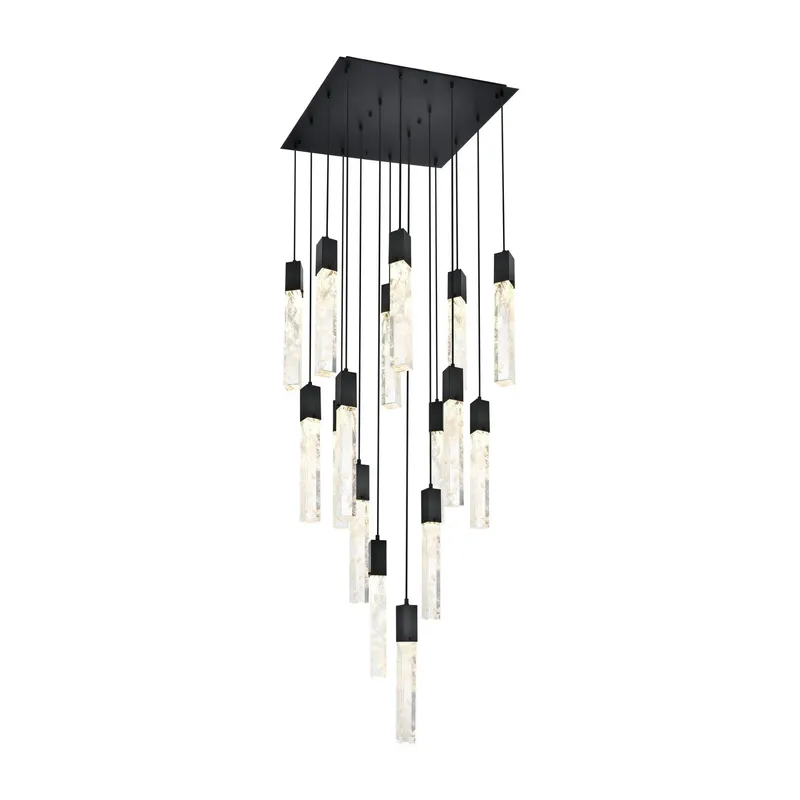 2088G30BK — Elegant Lighting LED Pendant Lights 104.0W 3000K