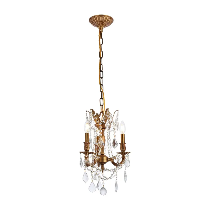 9203D13FG/RC — Elegant Lighting LED Pendant Lights  