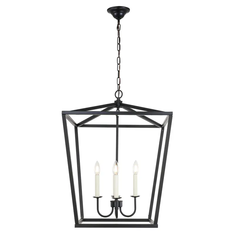 LD6008D20BK — Elegant Lighting LED Pendant Lights 160.0W 
