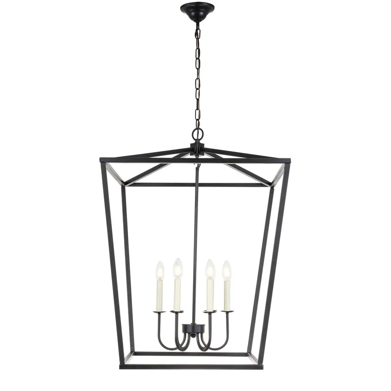 LD6008D24BK — Elegant Lighting LED Pendant Lights 240.0W 