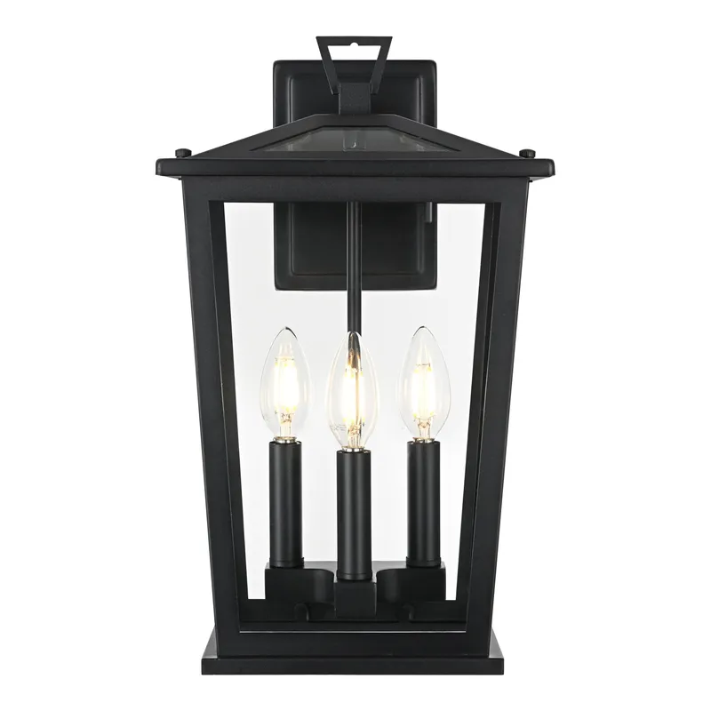 OD333W16BK — Elegant Lighting LED Bollards & Pathway Lights 180.0W 