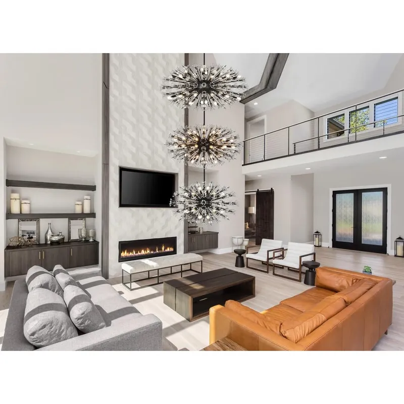 2500G48L3BK — Elegant Lighting LED Pendant Lights 2000.0W 