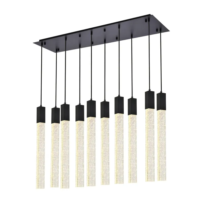 2066D42BK — Elegant Lighting LED Pendant Lights 30.0W 
